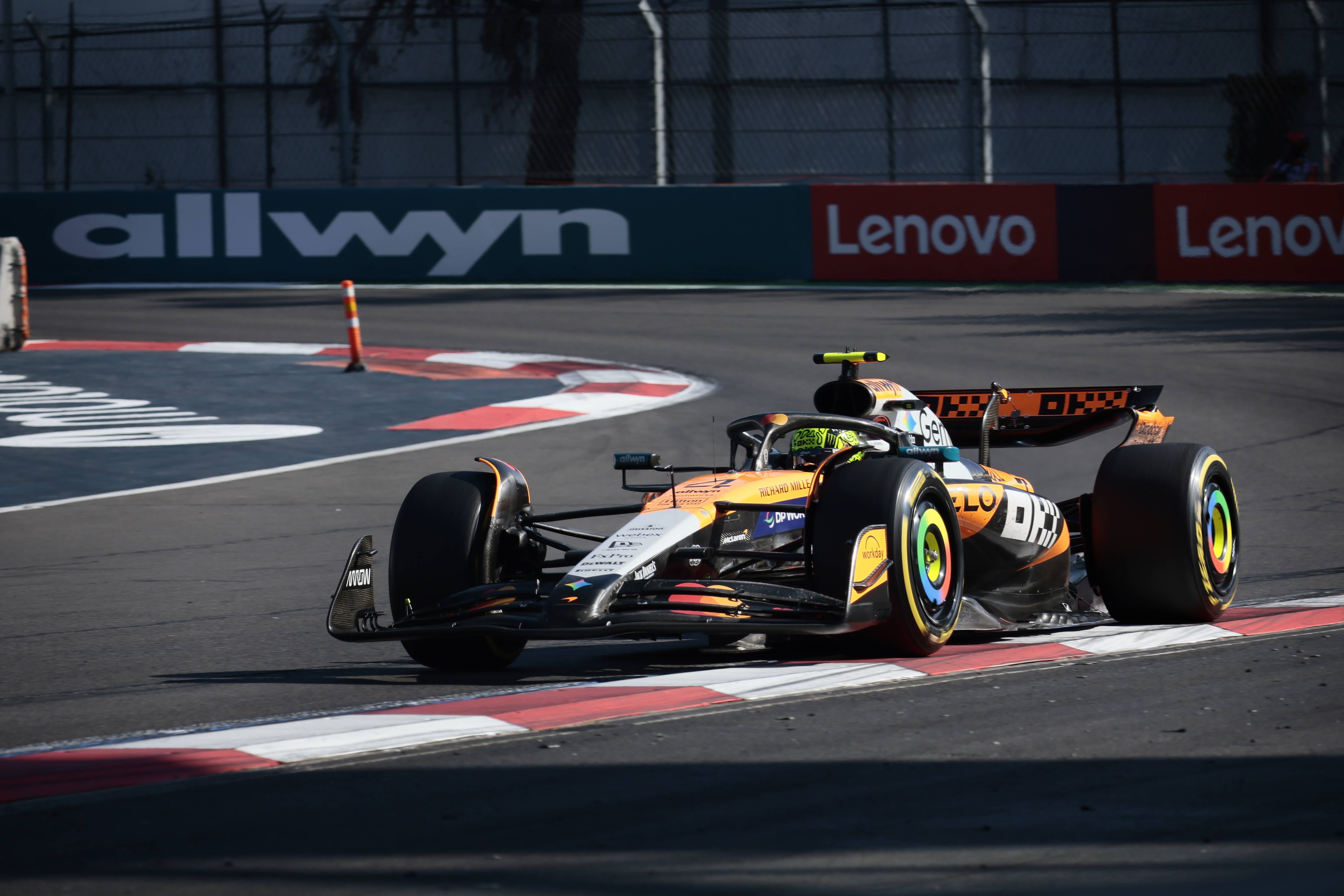 法拉利横扫雷诺车队，诺里斯点燃赛场