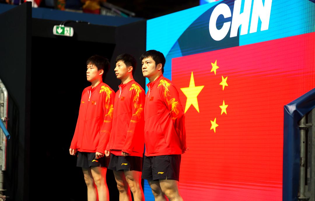 法国队力克中国队，马龙带队取胜