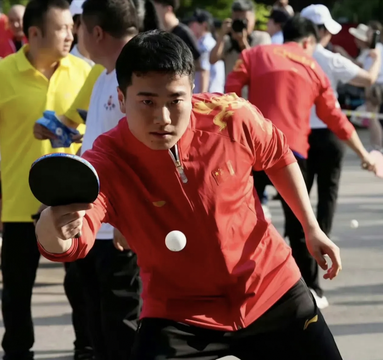 奥地利队完胜瑞典队，梁靖崑惊艳四座