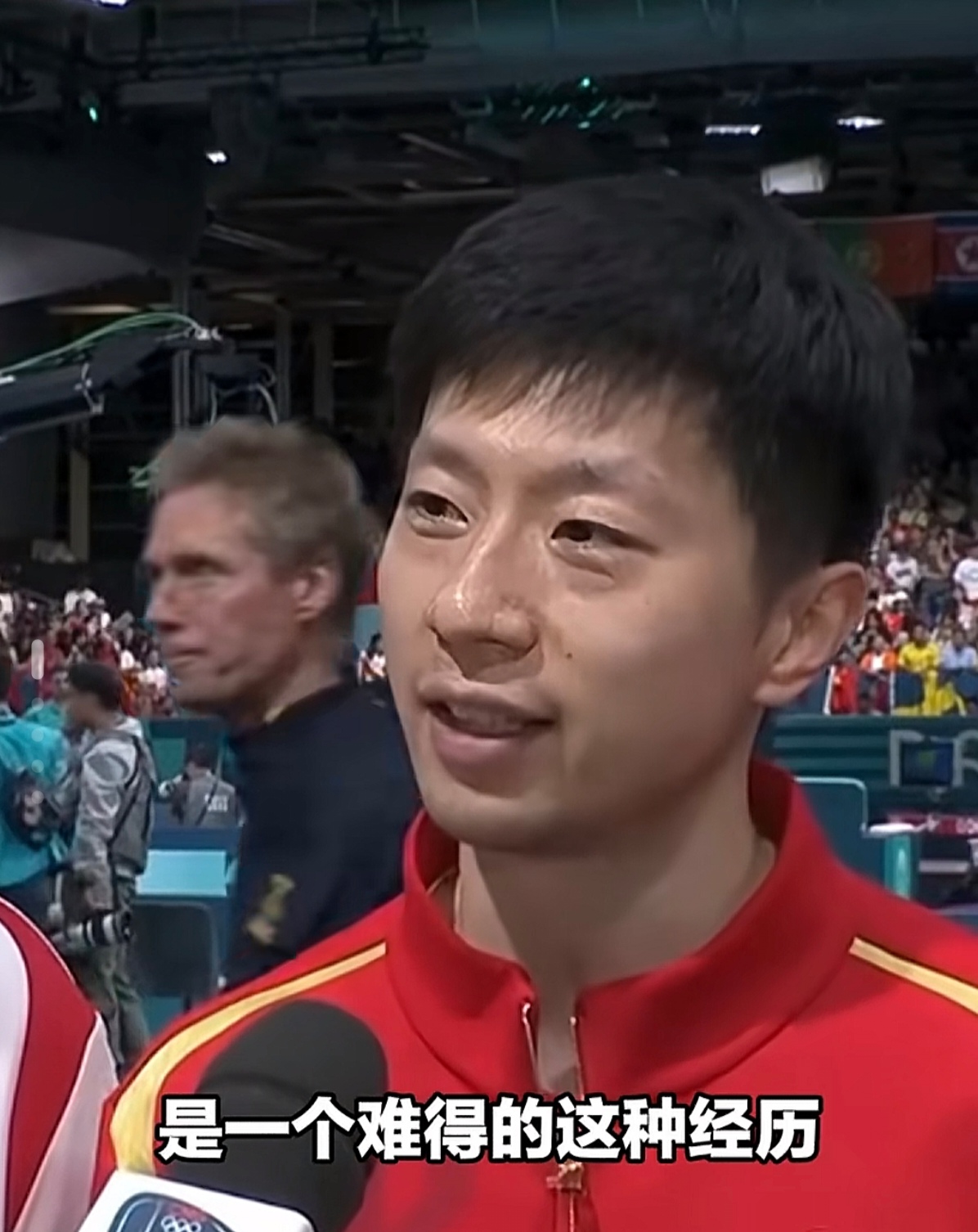 中国队险胜德国队，马龙刷新纪录